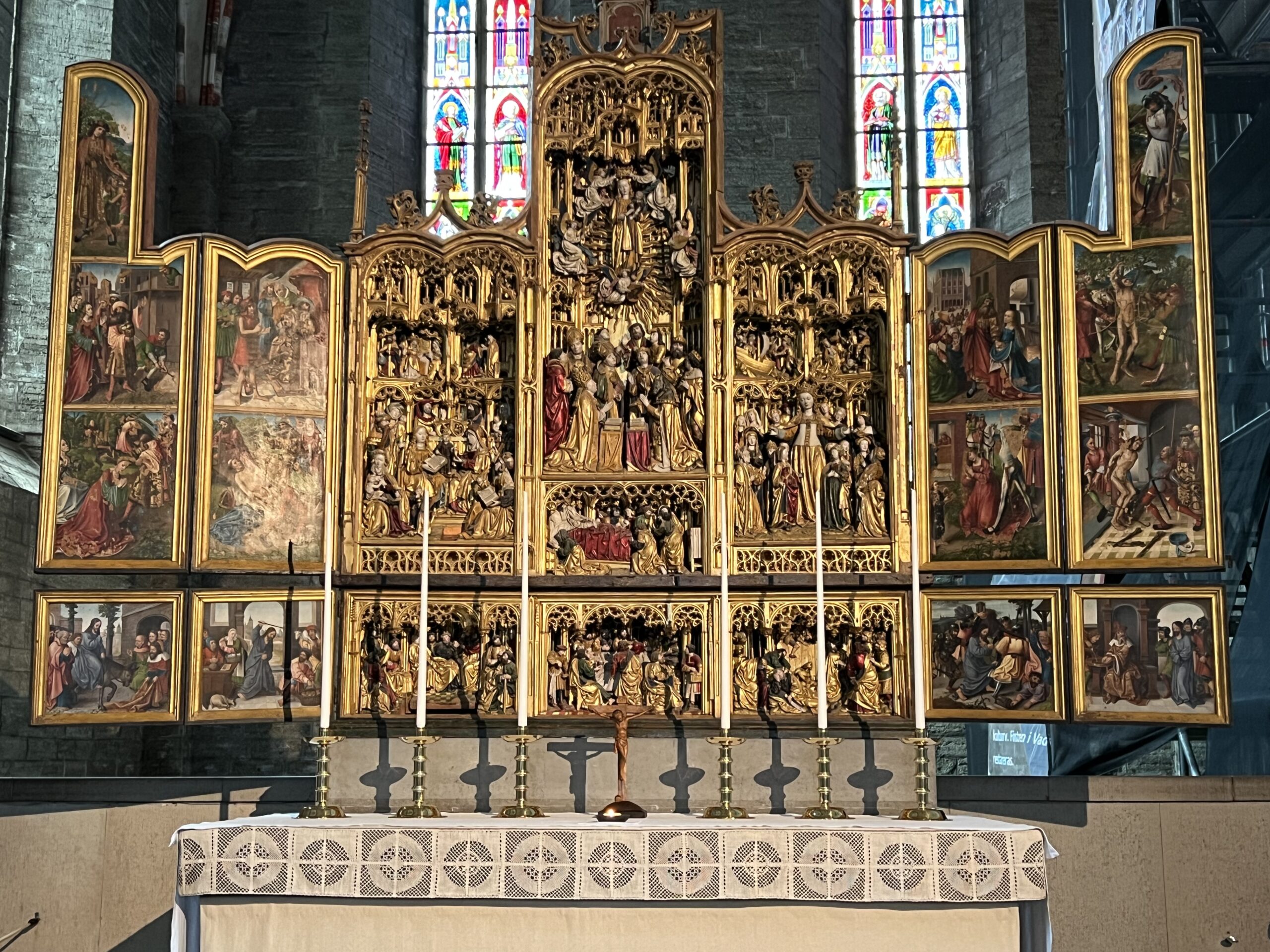 Vadstena kloster och GrÀnna, sedan hemÄt till trygga hemmet.